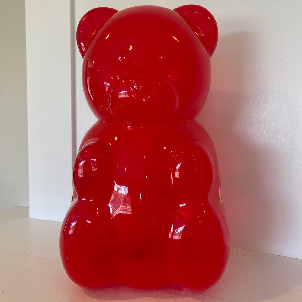 Gummy Bear Valentines Day Clear Red‎ Container